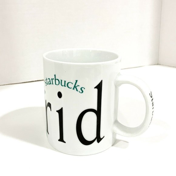 [SOLD] Starbucks Coffee City Mugs MADRID Collector Series Rastal - Picture 2 of 3